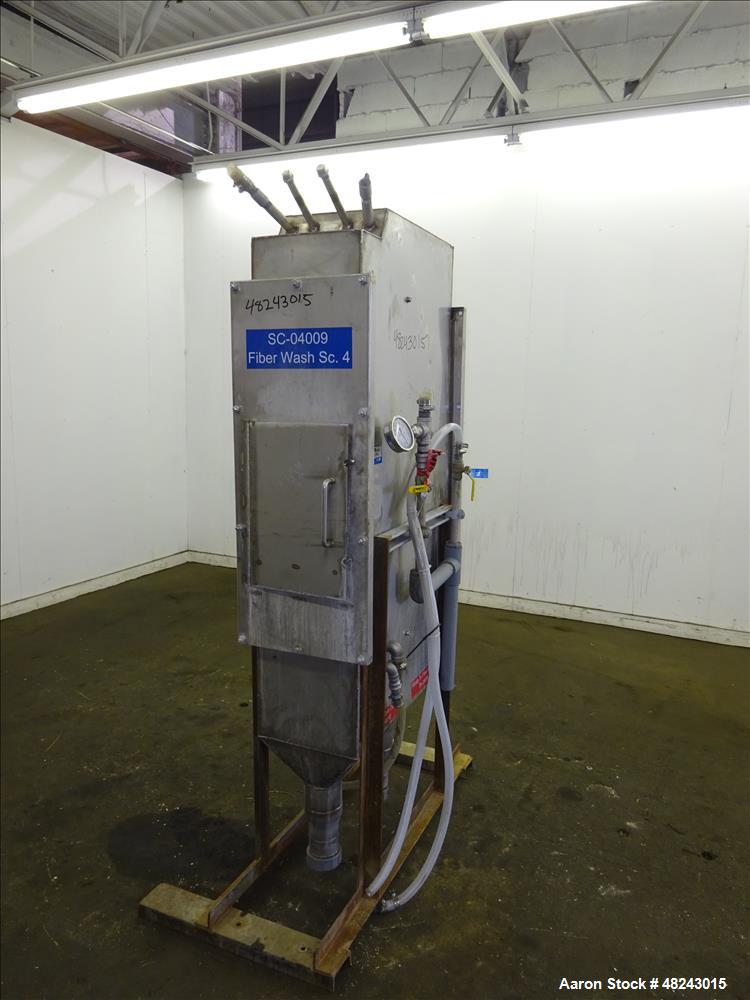 Used Johnson Screens Vee-Wire DSM Sieve-Bend Screening Unit, 316 Stainless Stee